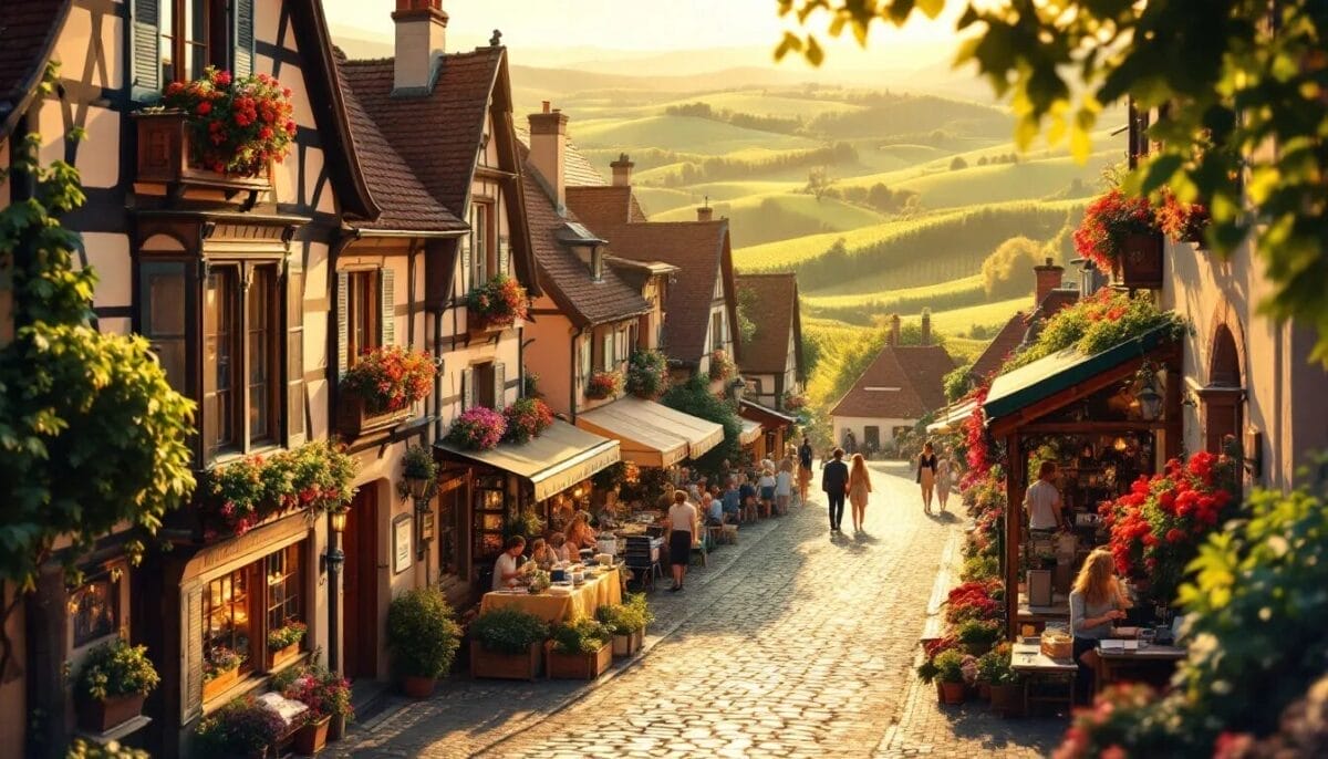 Gemütliche Unterkünfte in Ribeauvillé, die den Charme der Stadt widerspiegeln.