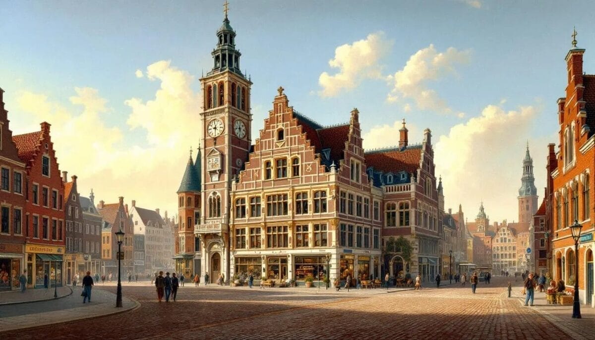 Die Goudse Waag, das Käsemuseum, ein wichtiger Teil der Geschichte von Gouda.