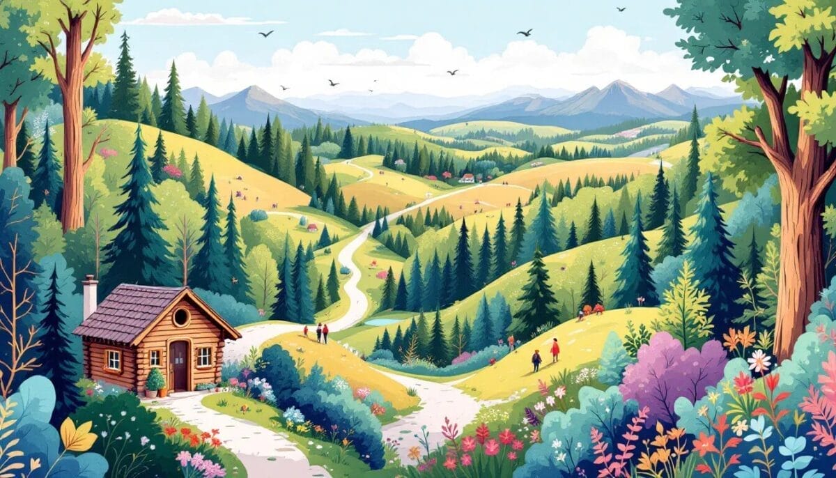 Natur- und Wandererlebnisse in der Umgebung von Osterode, ideal für Outdoor-Aktivitäten.