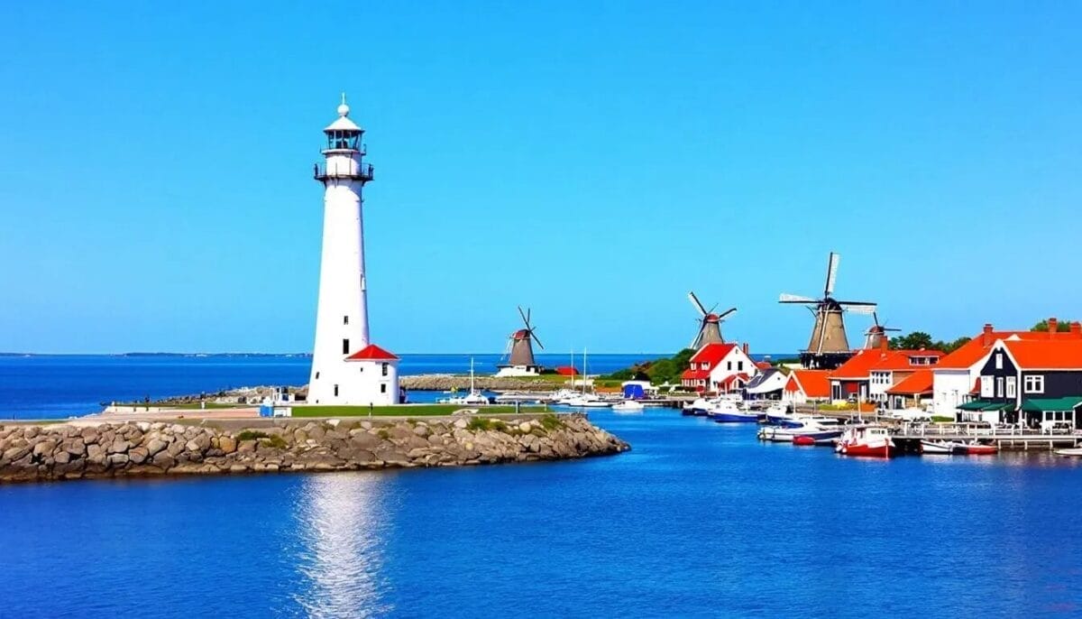 Top 10 Urk Sehenswürdigkeiten: Die besten Attraktionen entdecken 8 Der Leuchtturm von Urk, ein bedeutendes Wahrzeichen des Fischerdorfes. Urk Sehenswürdigkeiten